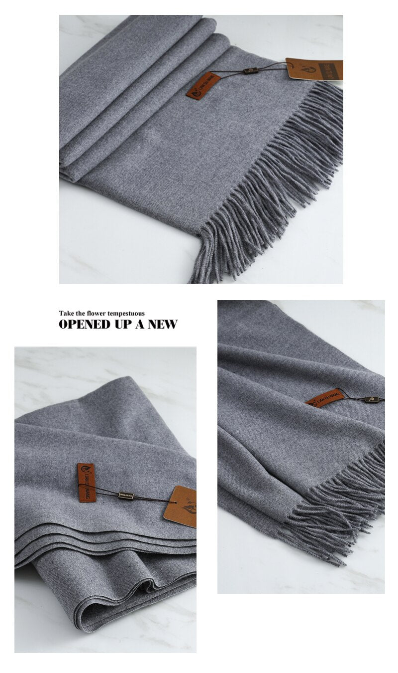 2023 Winter Cashmere Scarf Women