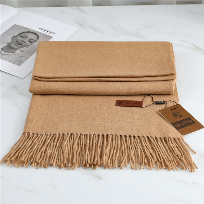 2023 Winter Cashmere Scarf Women