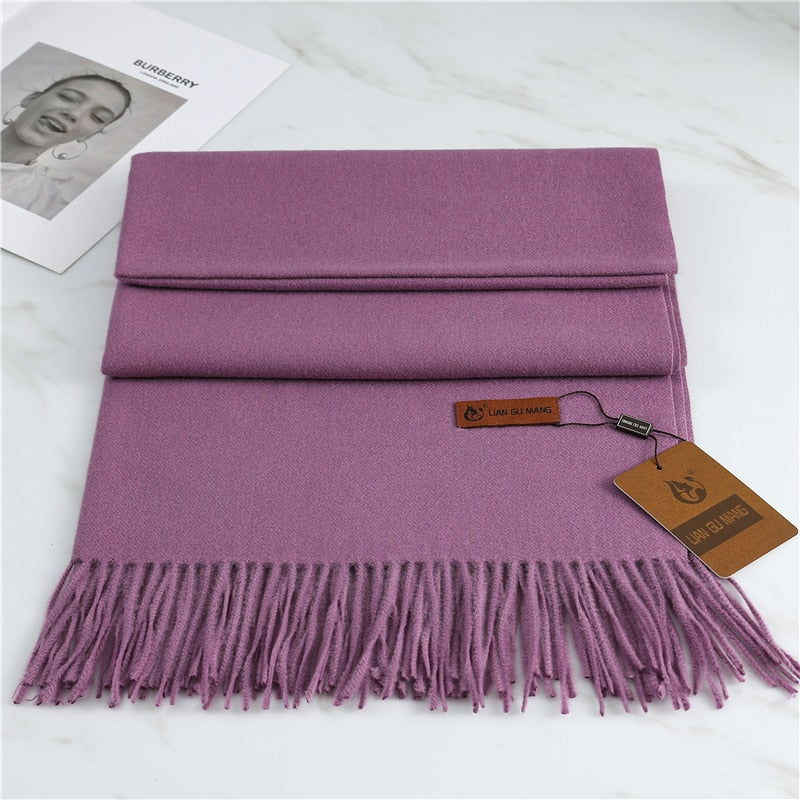 2023 Winter Cashmere Scarf Women