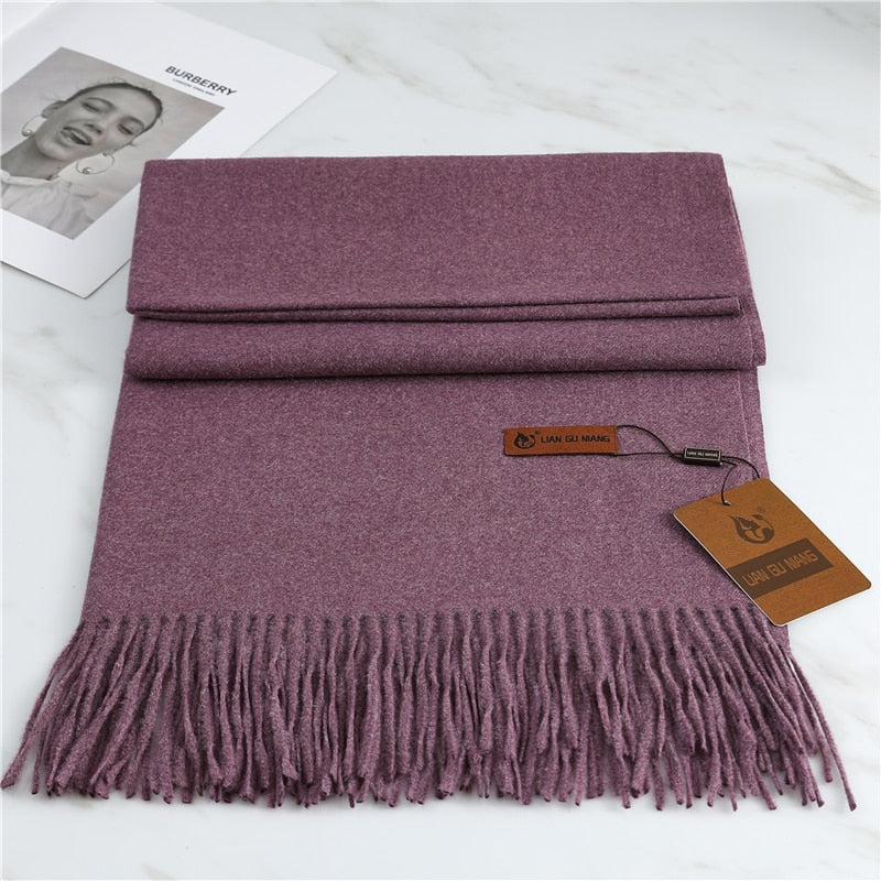 2023 Winter Cashmere Scarf Women