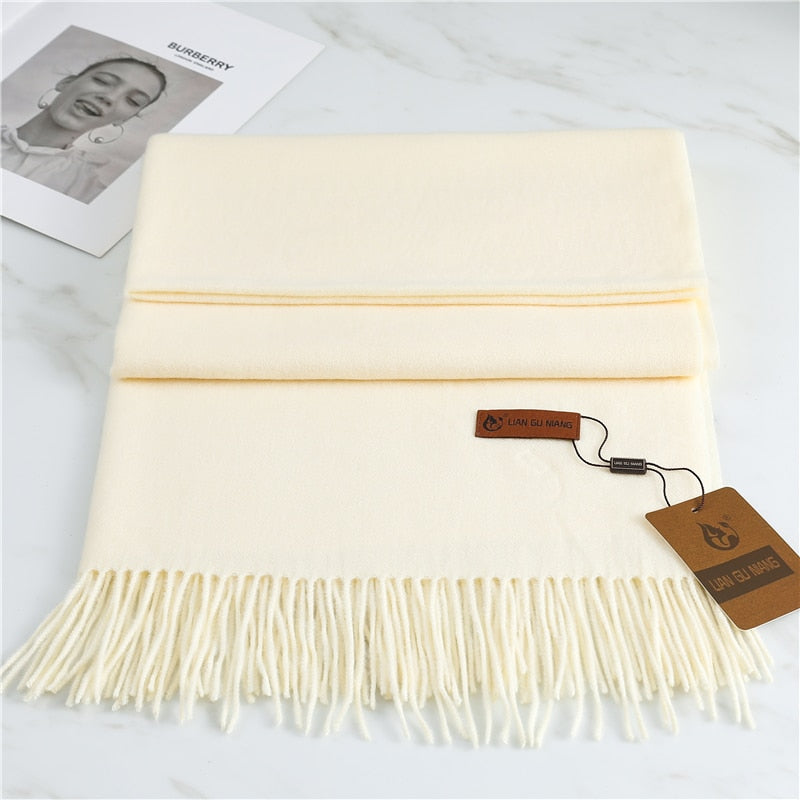 2023 Winter Cashmere Scarf Women