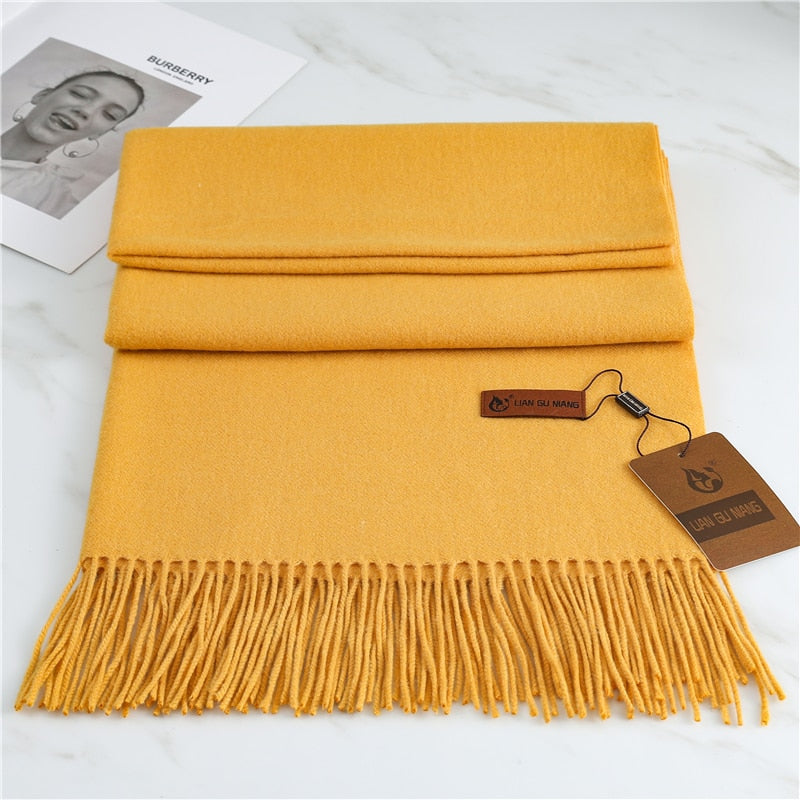 2023 Winter Cashmere Scarf Women