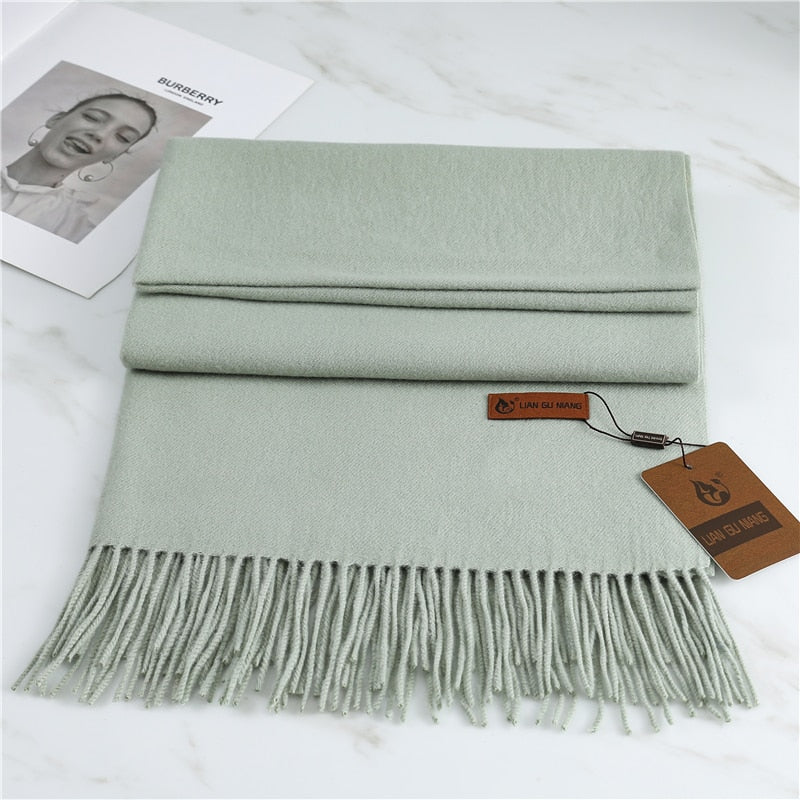 2023 Winter Cashmere Scarf Women