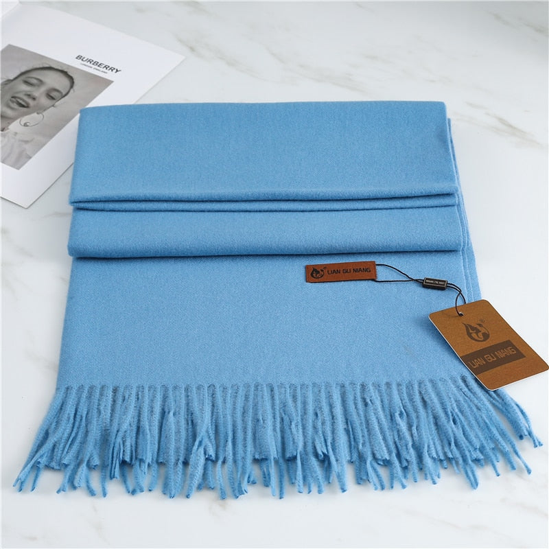 2023 Winter Cashmere Scarf Women