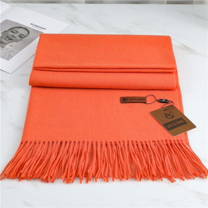 2023 Winter Cashmere Scarf Women