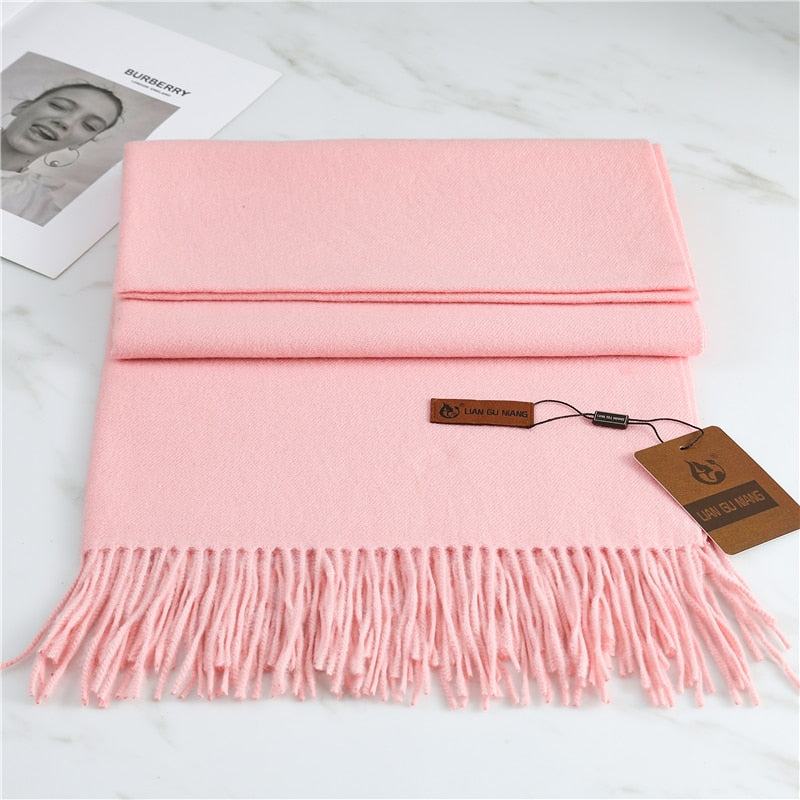 2023 Winter Cashmere Scarf Women