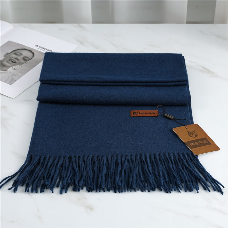 2023 Winter Cashmere Scarf Women