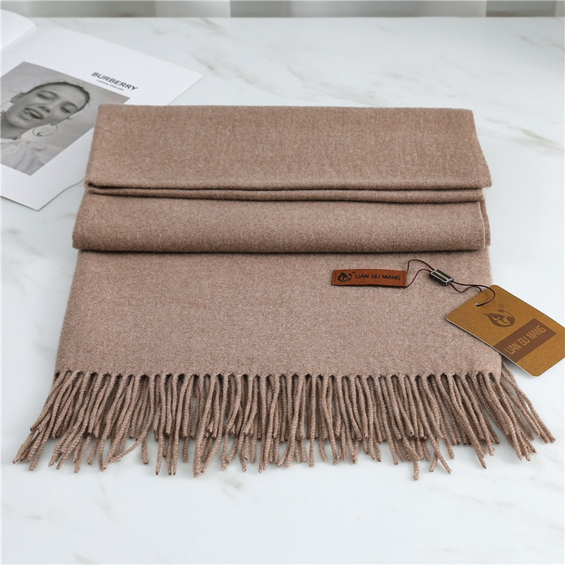 2023 Winter Cashmere Scarf Women