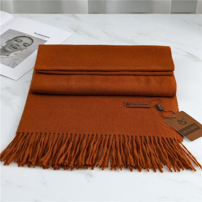 2023 Winter Cashmere Scarf Women