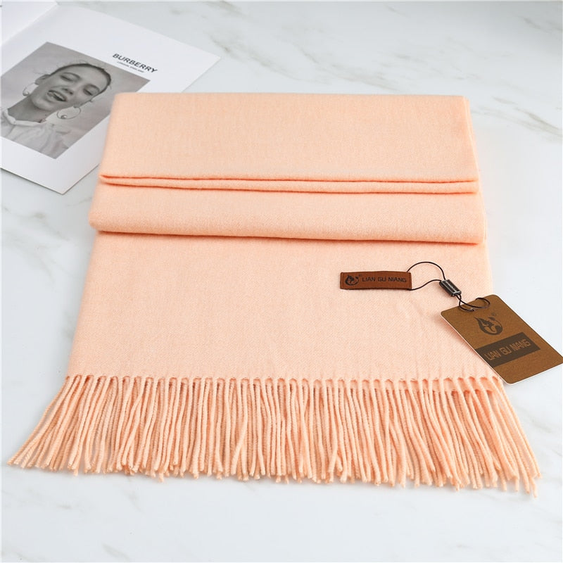 2023 Winter Cashmere Scarf Women