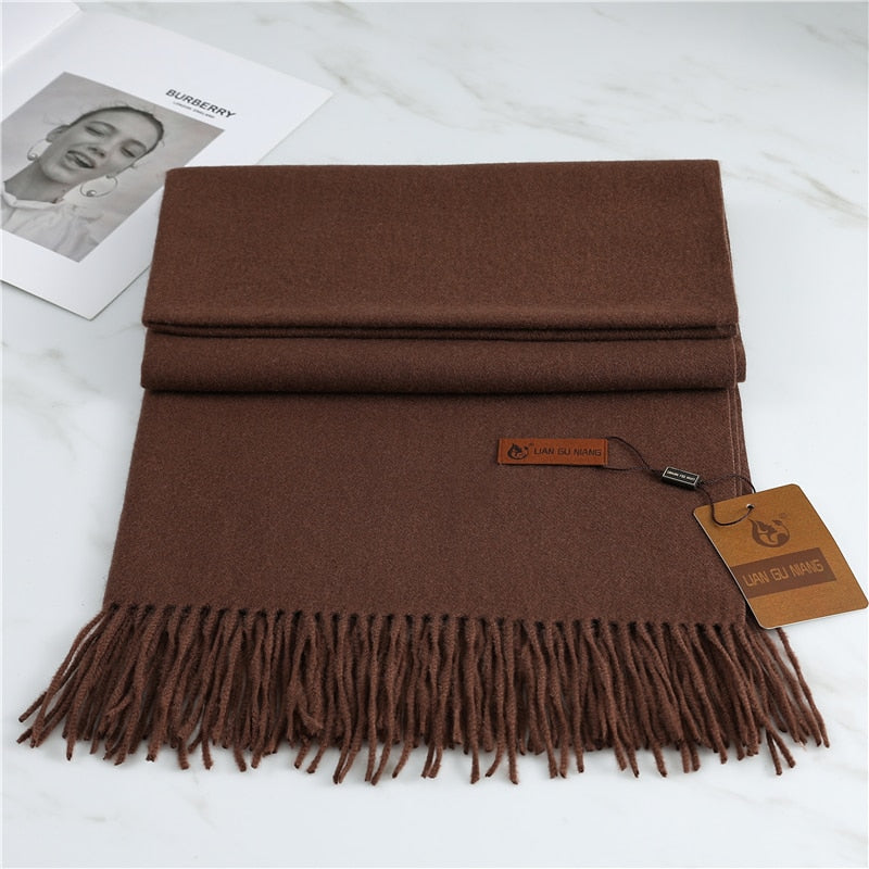 2023 Winter Cashmere Scarf Women